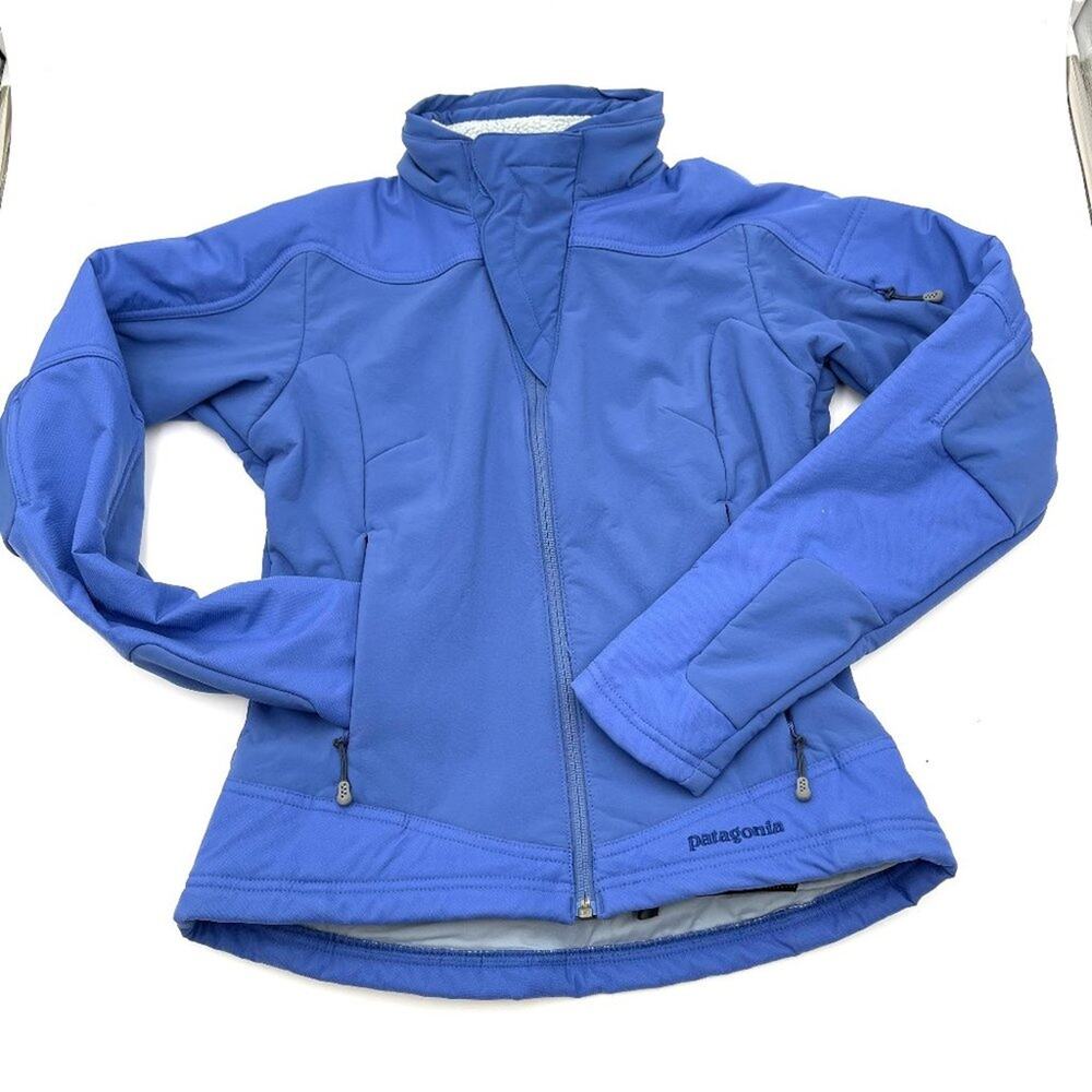 PATAGONIA Women's Scythe ski snowboarding Jacket cobalt blue size XS